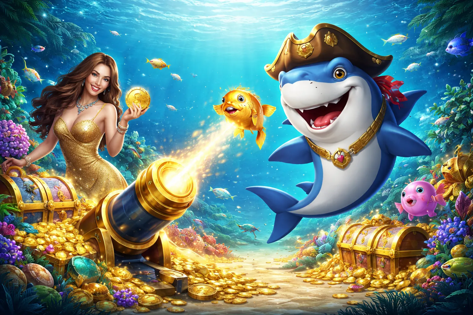 Thế giới Bắn Cá f1684 vip đầy màu sắc và kịch tính